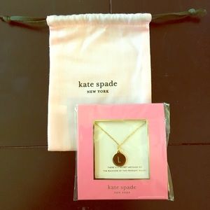 Unopened, never worn kate spade initial necklace.